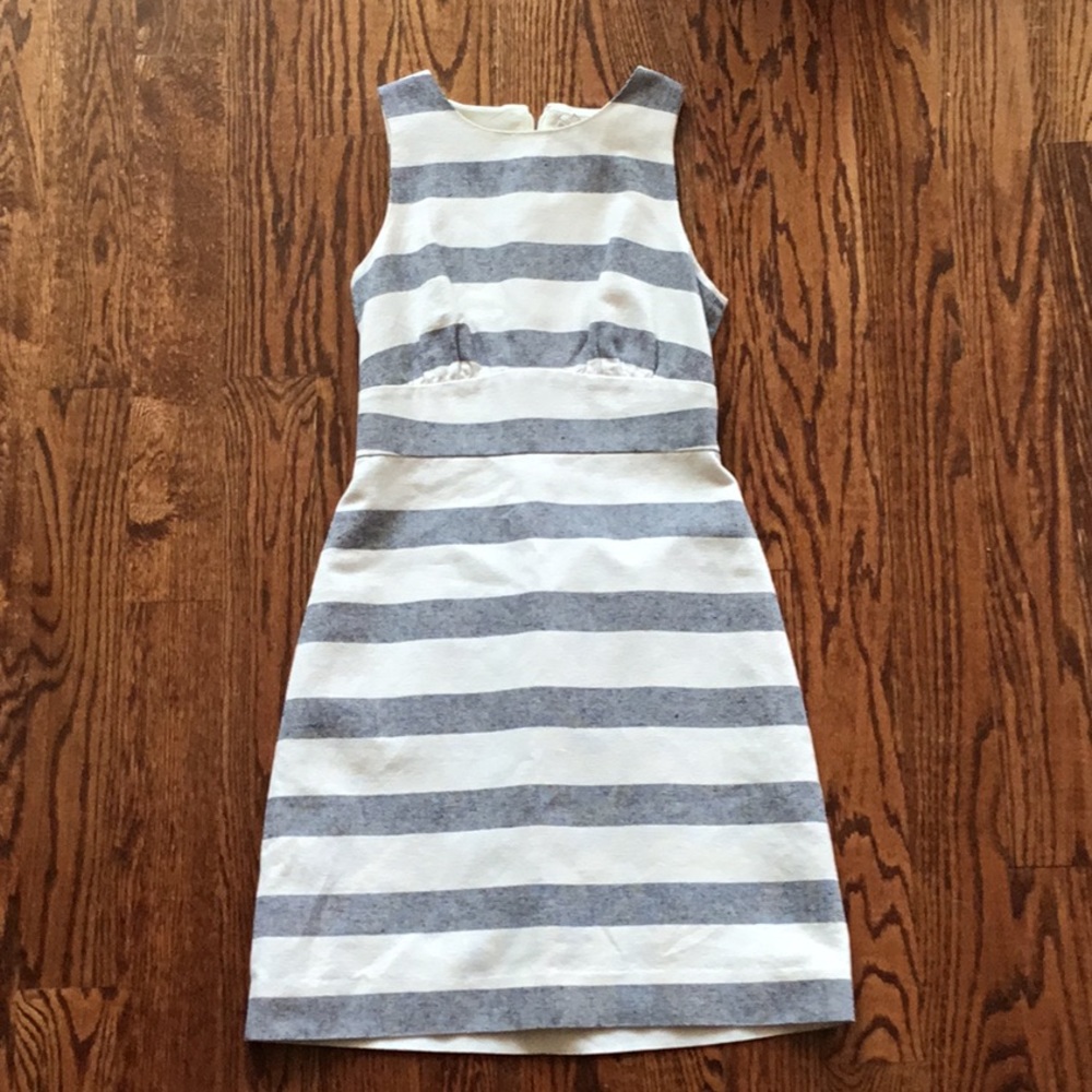 J. Crew Professional Striped Dress